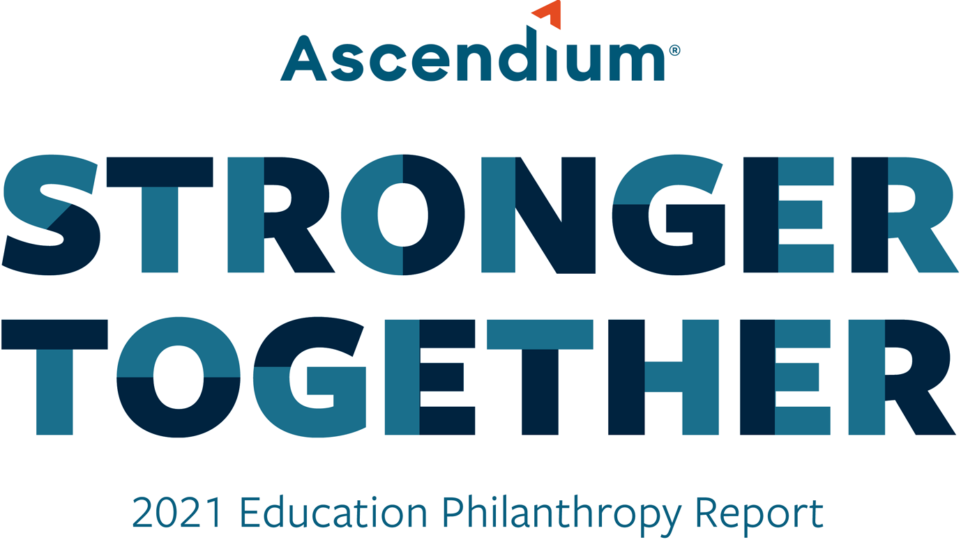 Stronger
            Together - Ascendium 2021 Education Philanthropy Report